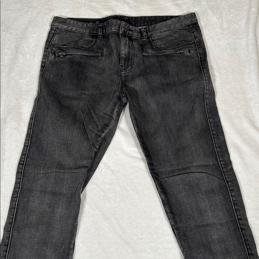 Armani Exchange Charcoal Denim Jeans